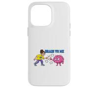 Brain Vs Me Overthinking Mind Humour Design Coque pour iPhone 14 Pro Max