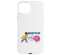 Brain Vs Me Overthinking Mind Humour Design Coque pour iPhone 15 Plus