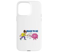 Brain Vs Me Overthinking Mind Humour Design Coque pour iPhone 15 Pro Max