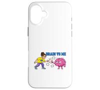 Brain Vs Me Overthinking Mind Humour Design Coque pour iPhone 16 Plus