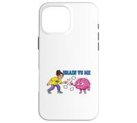 Brain Vs Me Overthinking Mind Humour Design Coque pour iPhone 16 Pro Max