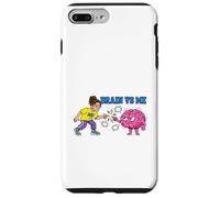 Brain Vs Me Overthinking Mind Humour Design Coque pour iPhone 7 Plus/8 Plus