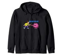 Brain Vs Me Overthinking Mind Humour Design Sweat à Capuche