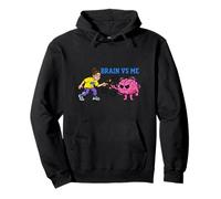 Brain Vs Me Overthinking Mind Humour Design Sweat à Capuche
