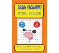 Brain Word Search Puzzel Book: Word Searches with Easy to Read Print about Brain, Brainstorming ,Mind Training and more 6x9 inches, 110 pages | 50+ Puzzels...Gift