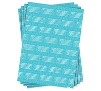 Brainbox Candy - 4 feuilles de papier cadeau d'anniversaire amusant - « Grumpy Old Bastard » - Humour retable - Papier cadeau hilarant pour lui et ses amis