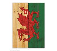 Brainbox Candy Carte postale drapeau du Pays de Gal