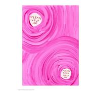 Brainbox Candy David Shrigley Carte postale officielle - « Please Help/Don't Help Me » - Cartes postales amusantes - Art de David Shrigley - Impression A6 - Carte postale artistique