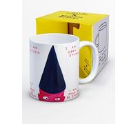 Brainbox Candy David Shrigley - Mug humoristique pour adultes - « I Am Stupid » - Tasse fantaisie - Cadeau d'anniversaire de Noël - Idée cadeau pour lui, elle, homme, femme, amis - Tasse en grès de
