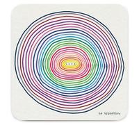 Brainbox Candy Dessous de verre amusant - Hayden Kays - « Love Is Hypnotic » - Petite idée cadeau pour lui, elle - Cadeau d'anniversaire pour amis - Cadeau amusant pour homme et femme