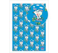 Brainbox Candy Magda Archer - Papier cadeau amusant - « My Lift Is Crap » - 2 feuilles - Papier cadeau coquin pour lui, elle, homme, femme, amis - Papier plié de qualité