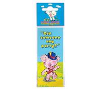 Brainbox Candy Marque-page humoristique - Madga Archer - « Did Someone Say Party ? » - Marque-page magnétique - Idée cadeau d'anniversaire - pour lui, ses amis - amateurs de livres - Rat de