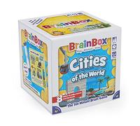 Brainbox Cities (Refresh 2022) , Card Game , Ages 8+ , 1+ Players , 10 Minutes Playing Time (GREG124444)