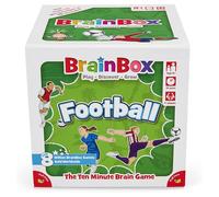 BrainBox Football Jeu de Carte The Ten Minute Cerveau Jeu 1 + Joueurs Vieilli 8+