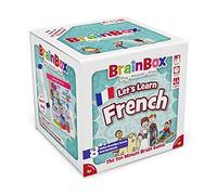 BrainBox Let's Learn French (2022) , Card Game , Ages 8+ , 1+ Players , 10+ Minutes Playing Time
