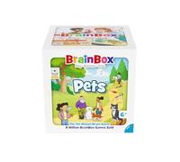 BrainBox Pets Jeu de cartes amusant et éducatif à partir de 8 ans 1 joueur 10 minutes de temps de jeu