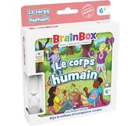 BRAINBOX Pocket : Le Corps Humain - Jeu de Cartes de Mémoire et Observation