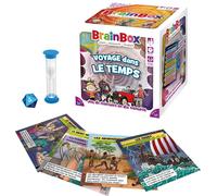 BRAINBOX : Voyage dans Le Temps - Jeu de Mémoire et Observation pour Enfants dès 7 Ans - Jeu Educatif pour Apprendre l'Histoire en s'Amusant - 1 Joueur et Plus - 10 Min - Version Française