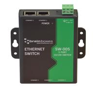BRAINBOXES - Commutateur Ethernet industriel 5 ports