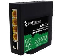 Brainboxes SW-725 Commutateur Ethernet Industriel 5 Ports PoE+ 10/100 Renforcé