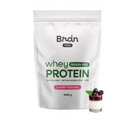 BrainMax Whey de pâturage 1000 g třešňový jogurt