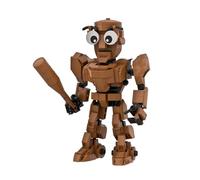 Brainrot Figures, Tralalero Tralala 3D Figurine de Construction Amusante, Tung Tung Tung Sahur Building Blocks, Idée Cadeau Créative Collectible Figure pour Enfants et Adultes K