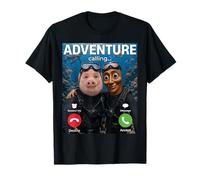Brainrot Plongée Amis John Pork Tung Sahur Adventure T-Shirt