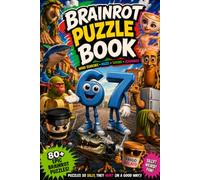 Brainrot Puzzle Activity Book: Word Searches, Mazes, Sudoku & More Featuring Funny Brainrot Characters | 80+ Hilarious Puzzles | Large Print | Answer Key Included
