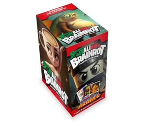 Brainrot Skifidol Langue Italienne Universo PSICADELICO Italien Box 24 enveloppes Lot de Cartes Collection - Chaque Paquet Contient 7 Cartes (Une spéciale)