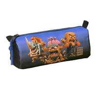 BRAINROT Trousse avec Fermeture éclair et Compartiment, Trousse pour Enfant, idéale pour Les Enfants d'âge Scolaire, Confortable et Polyvalente, qualité et résistance, 21 x 7 x 8 cm