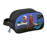 BRAINROT - Trousse Scolaire pour Enfant de Taille Moyenne avec poignée, Adaptable au Chariot, Facile à Nettoyer, Confortable et Polyvalente, qualité et résistance, 26 x 12 x 15 cm