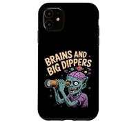 Brains and Big Dippers Astronome Zombie drôle Coque pour iPhone 11