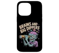 Brains and Big Dippers Astronome Zombie drôle Coque pour iPhone 14 Pro Max