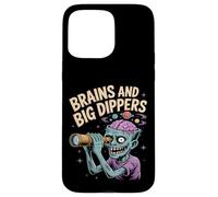 Brains and Big Dippers Astronome Zombie drôle Coque pour iPhone 15 Pro Max