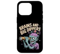 Brains and Big Dippers Astronome Zombie drôle Coque pour iPhone 16 Pro