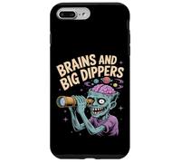 Brains and Big Dippers Astronome Zombie drôle Coque pour iPhone 7 Plus/8 Plus