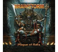 BRAINSTORM - PLAGUE OF RATS INDIAN SUN MARBLED VINYL VINYL LP NEUF