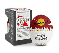 Brainstream Minuteur à œufs, Rouge, 8,9 x 5,4 x 5,4