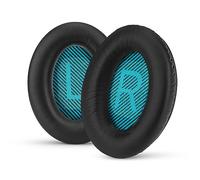 Brainwavz Coussinets de Rechange pour Bose QC15, QC25, QC35, QC2, AE2, AE2i, AE2w, QuietComfort, SoundTrue & SoundLink, avec Mousse à mémoire de Forme, Coussinets de qualité supérieure, Noir