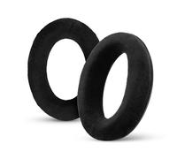 Brainwavz Coussinets de rechange pour casque Sennheiser HD598 (CS/SE/SR), HD599, HD558, HD518, HD595, HD569, HD579, HD560, HD555, HD515, HD559, velours doux, extra confortable, noir