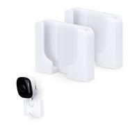 Brainwavz Lot de 2 supports muraux adhésifs pour caméra TPLink KASA EC60, KC100, KC105 Fixation sans tracas, ruban adhésif 3M VHB solide, sans vis, sans désordre, blanc