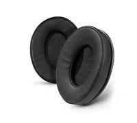 BRAINWAVZ ProStock ATH M50X Coussinets améliorés pour améliorer Le Confort et Le Style sans Changer Le Son - Coussinets conçus pour Casques ATH-M50X M50BTX M20X M30X M40X en Cuir Vegan (Noir)