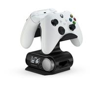 BRAINWAVZ Support pour double manette et station de base sans fil - Compatible avec SteelSeries Arctis Nova Pro Wireless, Nova Pro Omni et Nova Elite - Stocke 2 manettes et batterie de rechange