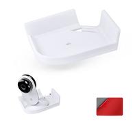 Brainwavz (UCRNMT01 White UCRNMT01 Étagère Murale inclinée pour Une visualisation optimale, adhésif 3M VHB sans vis, Facile à Installer