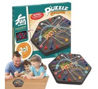 Brainy Knots Game - jouet plissé, tâches enchevêtrées | Résolution de problèmes Apprentissage préscolaire, parfait pour les dons de cadeaux, les fêtes, le camping, la libération de stress, l'éducation