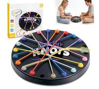 Brainy Knots Rope Challenge Puzzle Jeu de puzzle avec corde Logique Jeu de stratégie Logique Jeu de nœud pour enfants à partir de 8 ans Jeux familiaux 2 à 4 joueurs