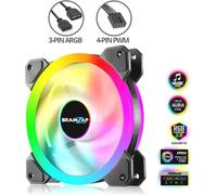 BRAINZAP 120 mm LED A-RGB Case Fan Ventilateur de boîtier 12V PWM Aura Asus Asrock MSI Gigabyte