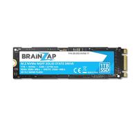 BRAINZAP 1TB 1000GB NVMe SSD - M.2 NGFF 2280 - PCI-e 3.0 x4 - 3500 MB/s en lecture - 2500 MB/s en écriture - SSD interne