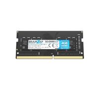 BRAINZAP 4GB DDR4 2400MHz PC4-2400T-SBB-11 So-DIMM CL17 1Rx8 1.2V Unbuffered Non-ECC Mémoire RAM pour Ordinateur Portable Module de mémoire