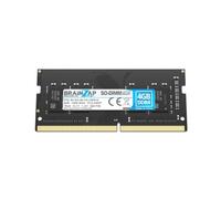 BRAINZAP 4GB DDR4 2400MHz PC4-2400T So-DIMM CL17 1Rx8 1.2V Unbuffered Non-ECC Mémoire RAM pour Ordinateur Portable Module de mémoire